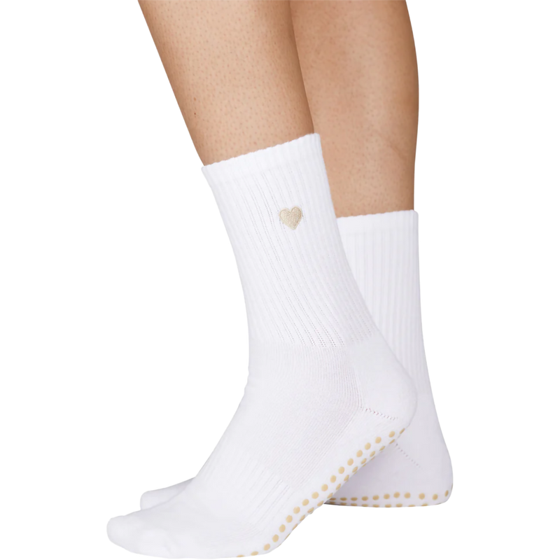Women's Grip Crew Socks, Featured Image