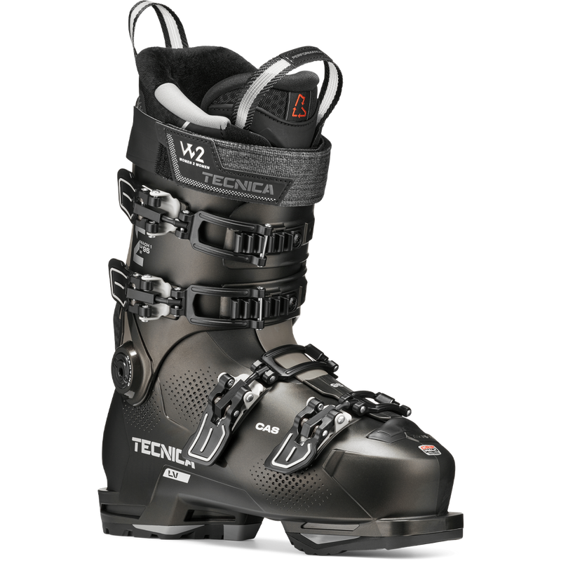 Women's Mach1 LV 95, Tecnica Women's Mach1 LV 95 front 3/4