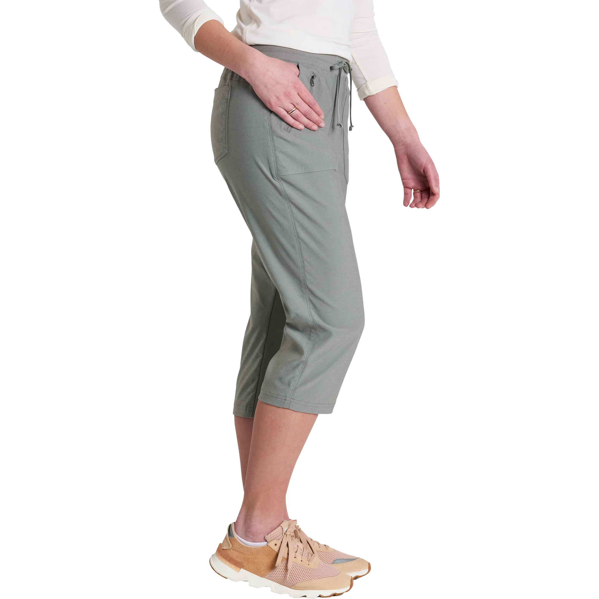 Women's Trek Pull on Kapri alternate view