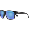 Matte Black/Polarized Blue Mirror