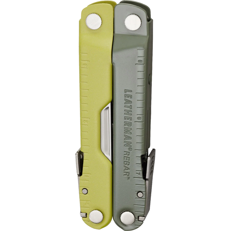 Rebar Mossy Slate, Leatherman Rebar Closed