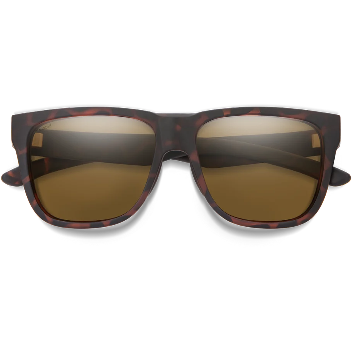 Smith Optics Lowdown 2 Core in Matte Tortoise Polarized Brown front view