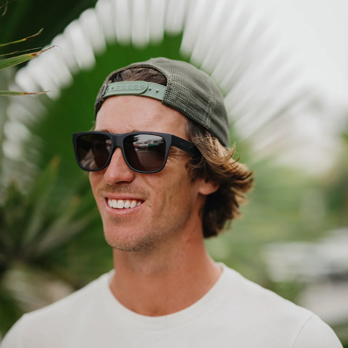 Smith Optics Lowdown 2 Core in Matte Tortoise Polarized Brown lifestyle