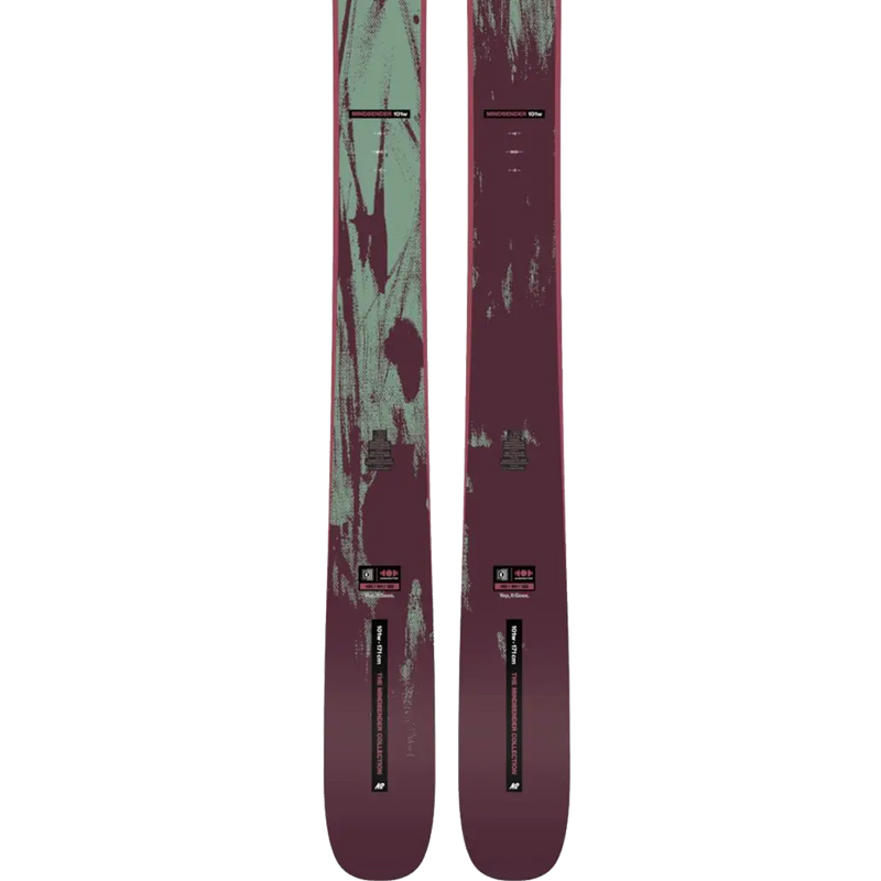 Women's Mindbender 101, K2 Women's Mindbender 101 deck tails
