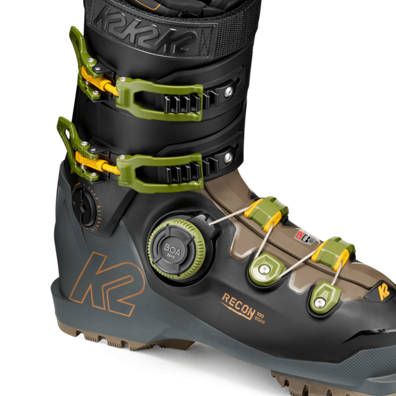 Recon 100 BOA, K2 Recon 100 BOA buckles and BOA system