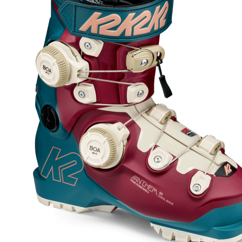 Women's Anthem 95 Zonal BOA, K2 Women's Anthem 95 Zonal BOA dual BOA system