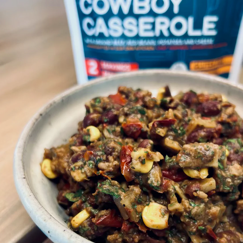 Cowboy Casserole Beef & Potatoes (2 Servings), Good To-Go Cowboy Casserole Beef & Potatoes (2 Servings) in bowl 