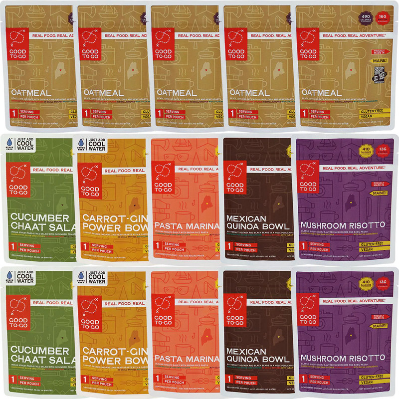 Vegan 5-Day Emergency Food Kit, Good To-Go Vegan 5-Day Emergency Food Kit