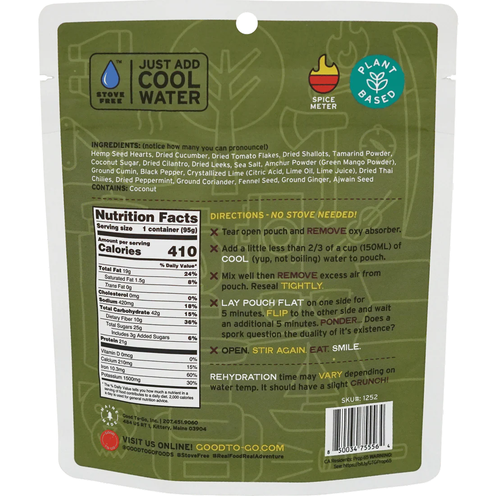 Vegan 5-Day Emergency Food Kit alternate view