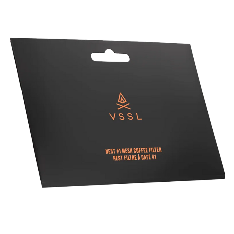 Nest #1 Mesh Filter, VSSL Nest #1 Mesh Filter packaging