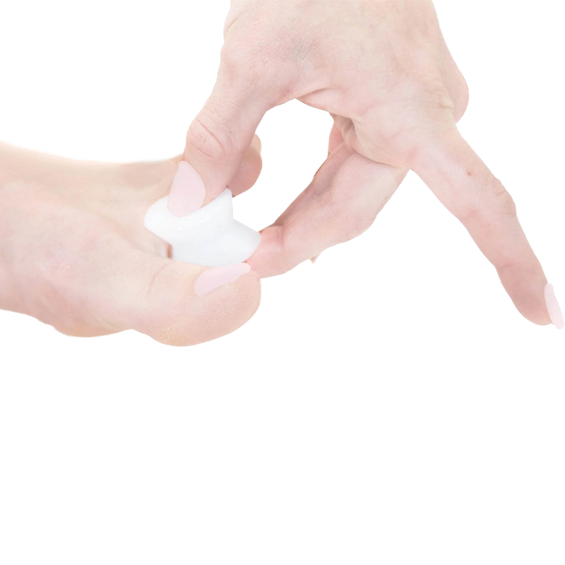 Toe Spacers 4-Pack, OS1st Toe Spacers 4-Pack action shot 