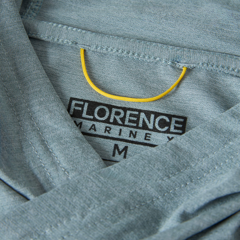 Airtex Long Sleeve Hooded Shirt, Florence Marine Airtex Long Sleeve Hooded Shirt Collar Loop