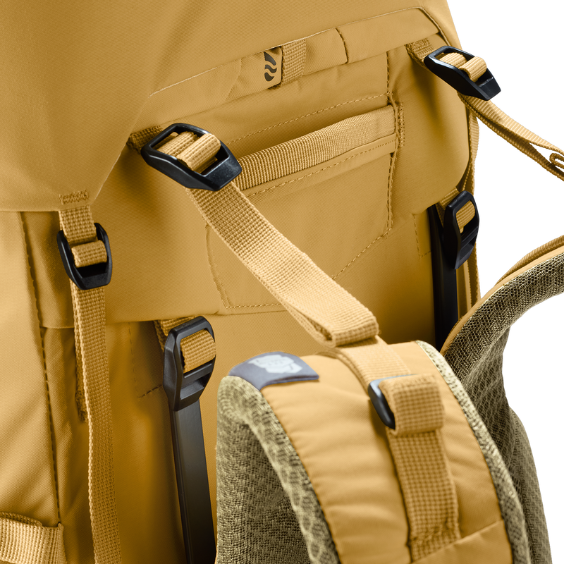 Aircontact Core 60+10, Deuter Aircontact Core 60+10 in Savanna-Nori load lifters