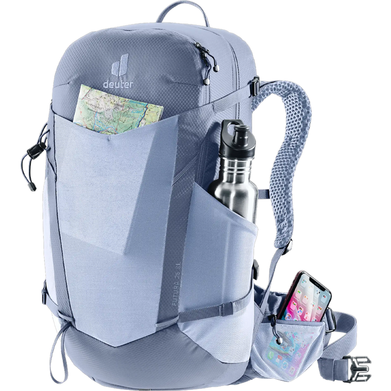 Women's Futura 25 SL, Deuter Women's Futura 25 SL stretch pockets