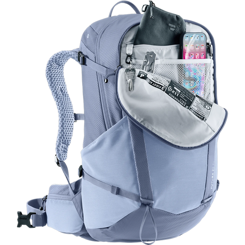 Women's Futura 25 SL, Deuter Women's Futura 25 SL front organization 