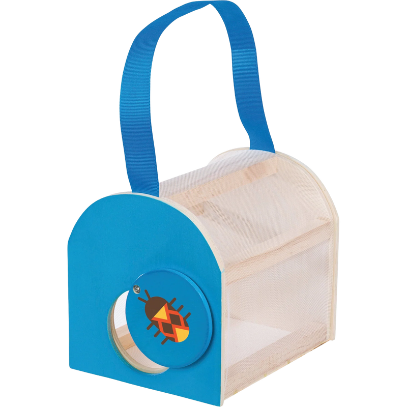 Beetle & Bee Critter Case, ToySmith Beetle & Bee Critter Case door open