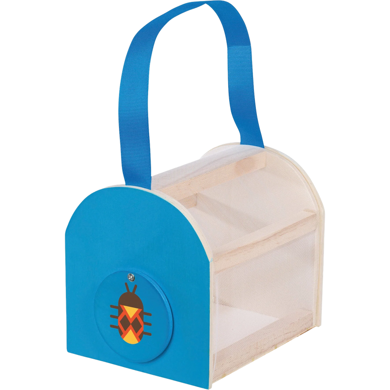 Beetle & Bee Critter Case, ToySmith Beetle & Bee Critter Case door closed
