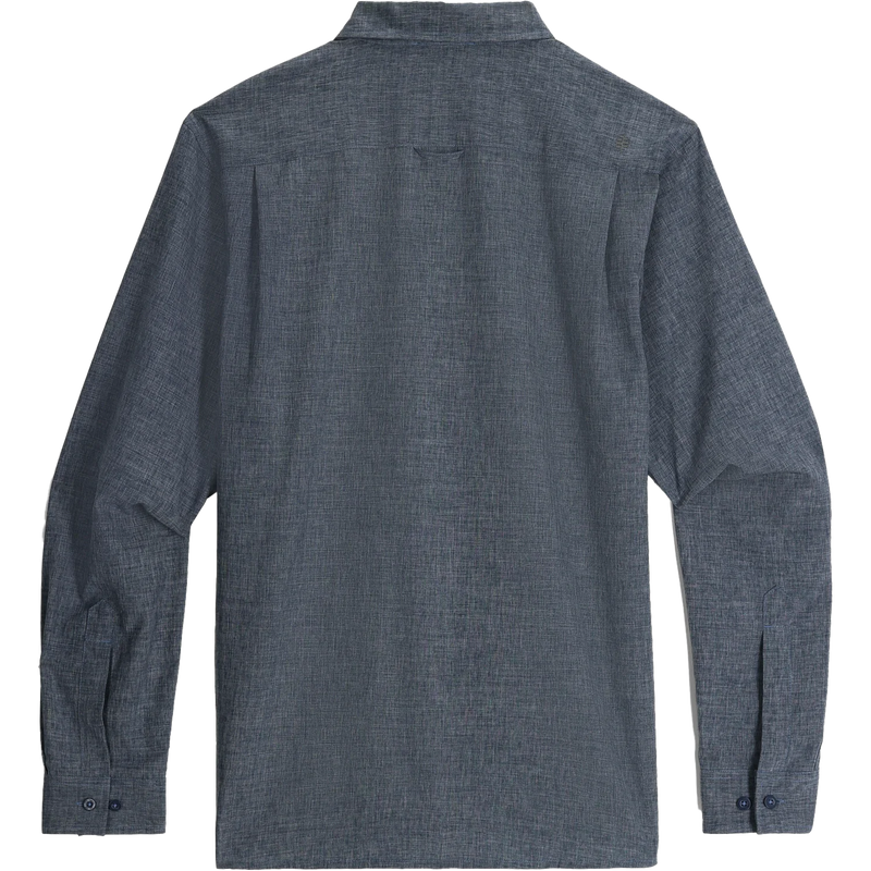 Men's Amp Lite II Long Sleeve, Royal Robbins Men's Amp Lite II Long Sleeve Back
