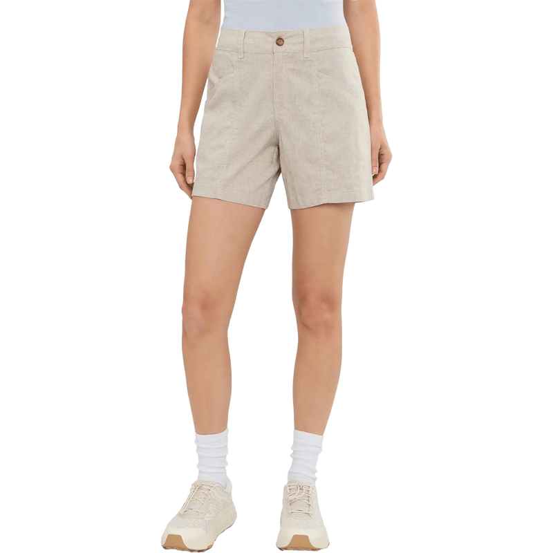 Women's Hemp Adventure Short 6", Royal Robbins Women's Hemp Adventure Short 6" Front