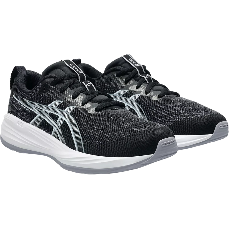 Youth GEL-Cumulus 27 Grade School, Asics Youth GEL-Cumulus 27 Grade School pair 3/4 view