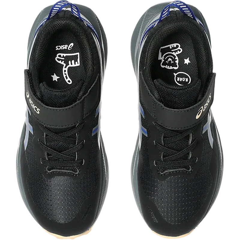 Youth PRE Venture 11 Pre School, Asics Youth PRE Venture 11 Pre School in 001-Black/Asics Blue pair top