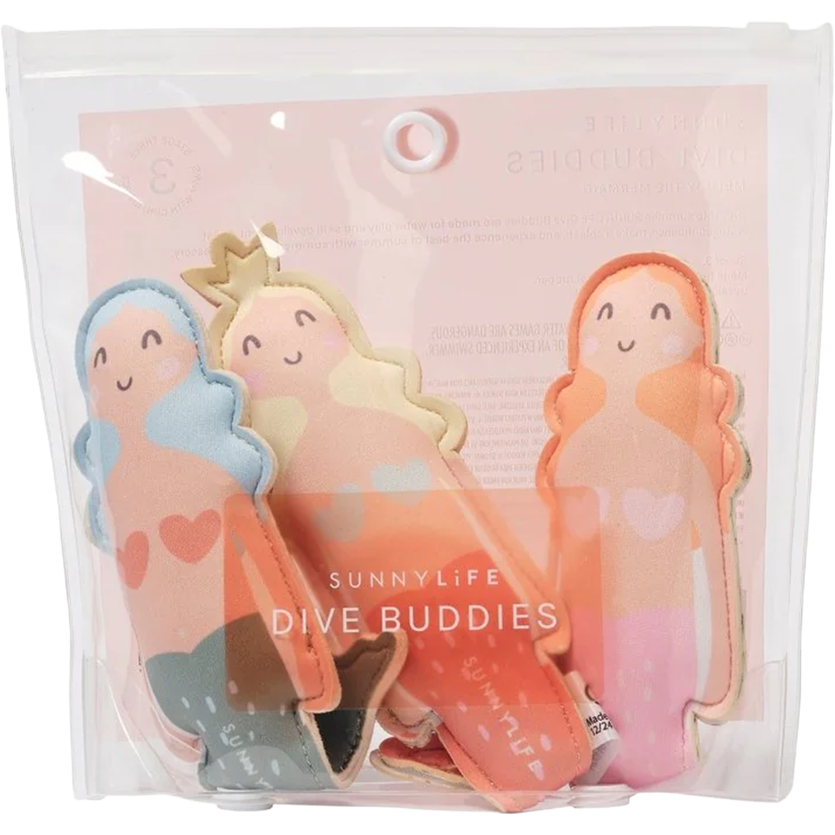 Dive Buddies Melody the Mermaid Set of 3 alternate view