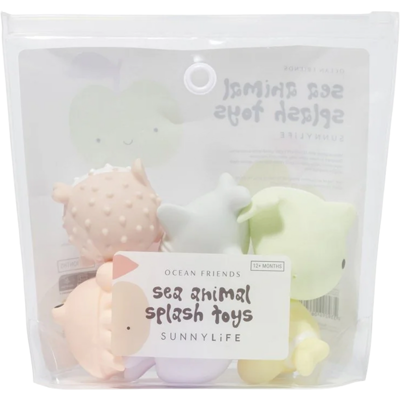 Sea Animal Splash Toys Ocean Friends, Sunnylife Sea Animal Splash Toys Ocean Friends in Multicolor in package