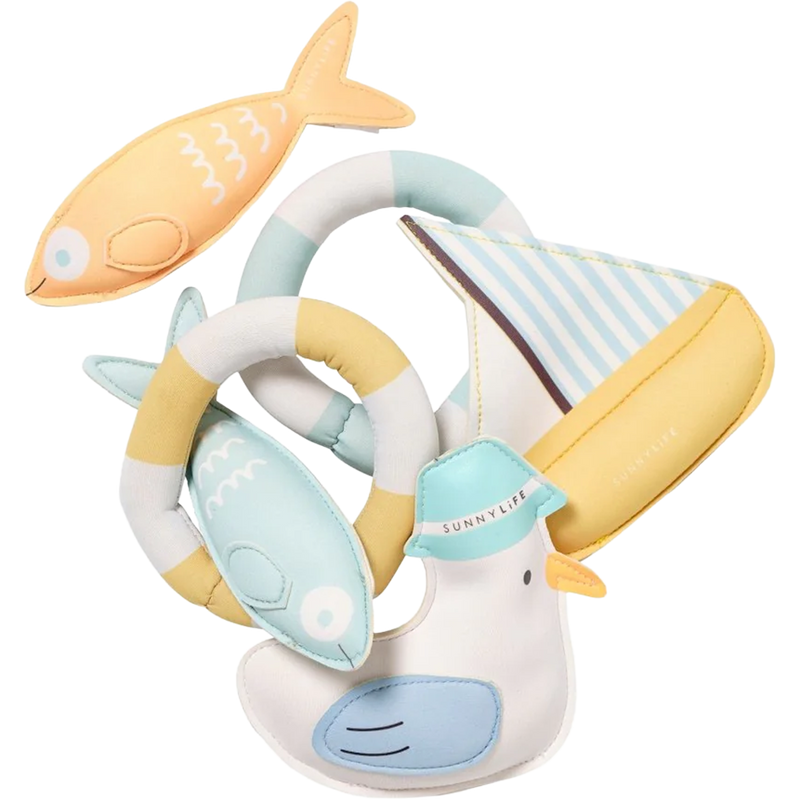 Dive Buddies Sid the Seagull Set of 6, Sunnylife Dive Buddies Sid the Seagull Set of 6 in Multicolor