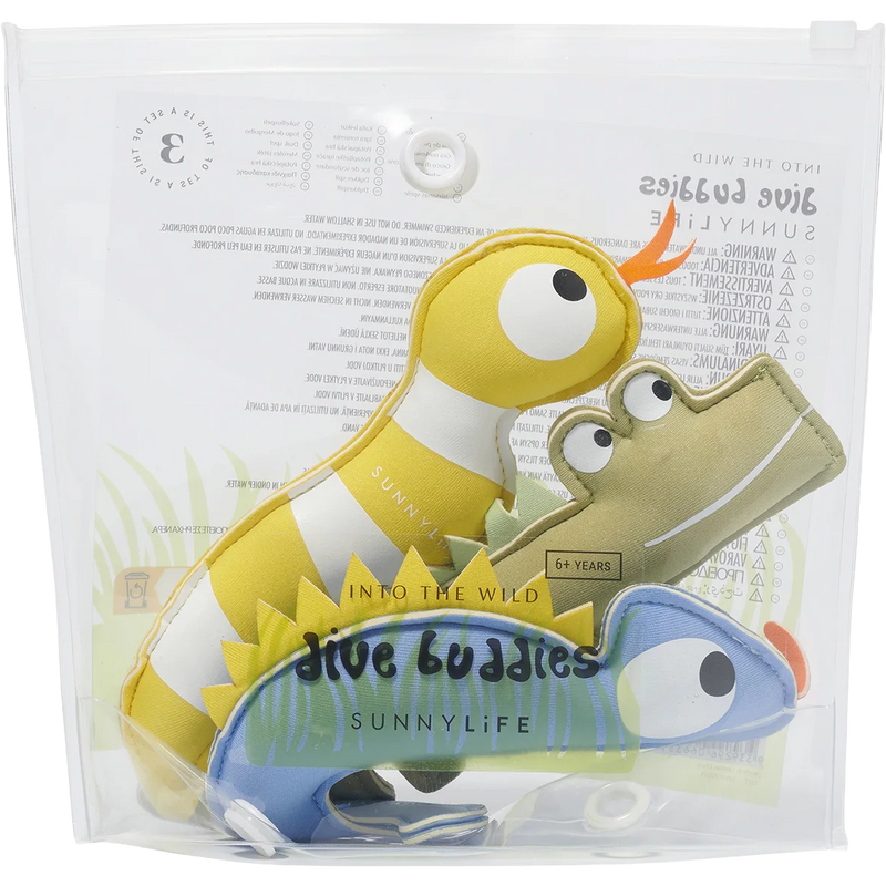 Kids Noodle Into the Wild Set of 2, Sunnylife Kids Noodle Into the Wild Set of 2 in Multicolor in package