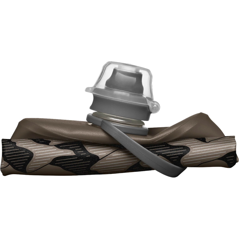 Stow 500 ml, Hydrapak Stow 500 ml in Mammoth Grey rolled up