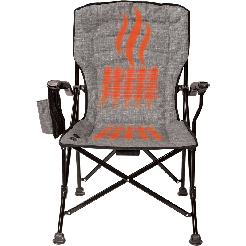 Switchback HEATED Chair, Kuma  Switchback HEATED Chair heat graphic