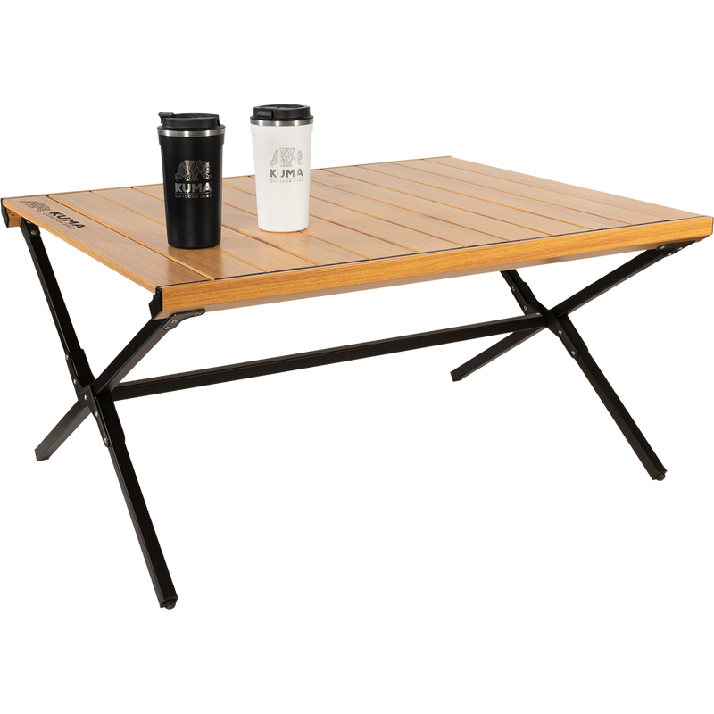 Camp Crew Coffee Table, Kuma Camp Crew Coffee Table with cups