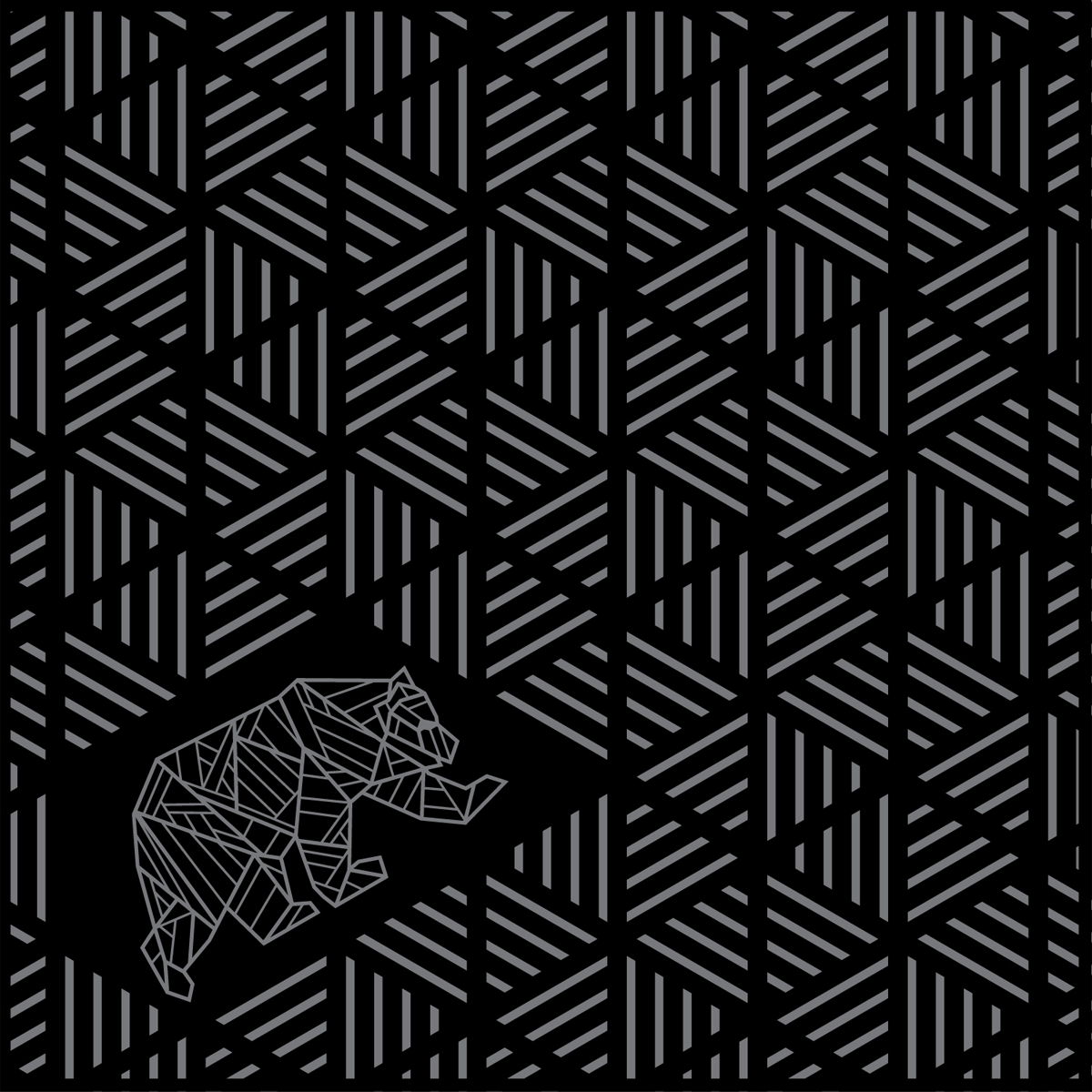 Striped Peaks Outdoor Mat - 9x9 alternate view