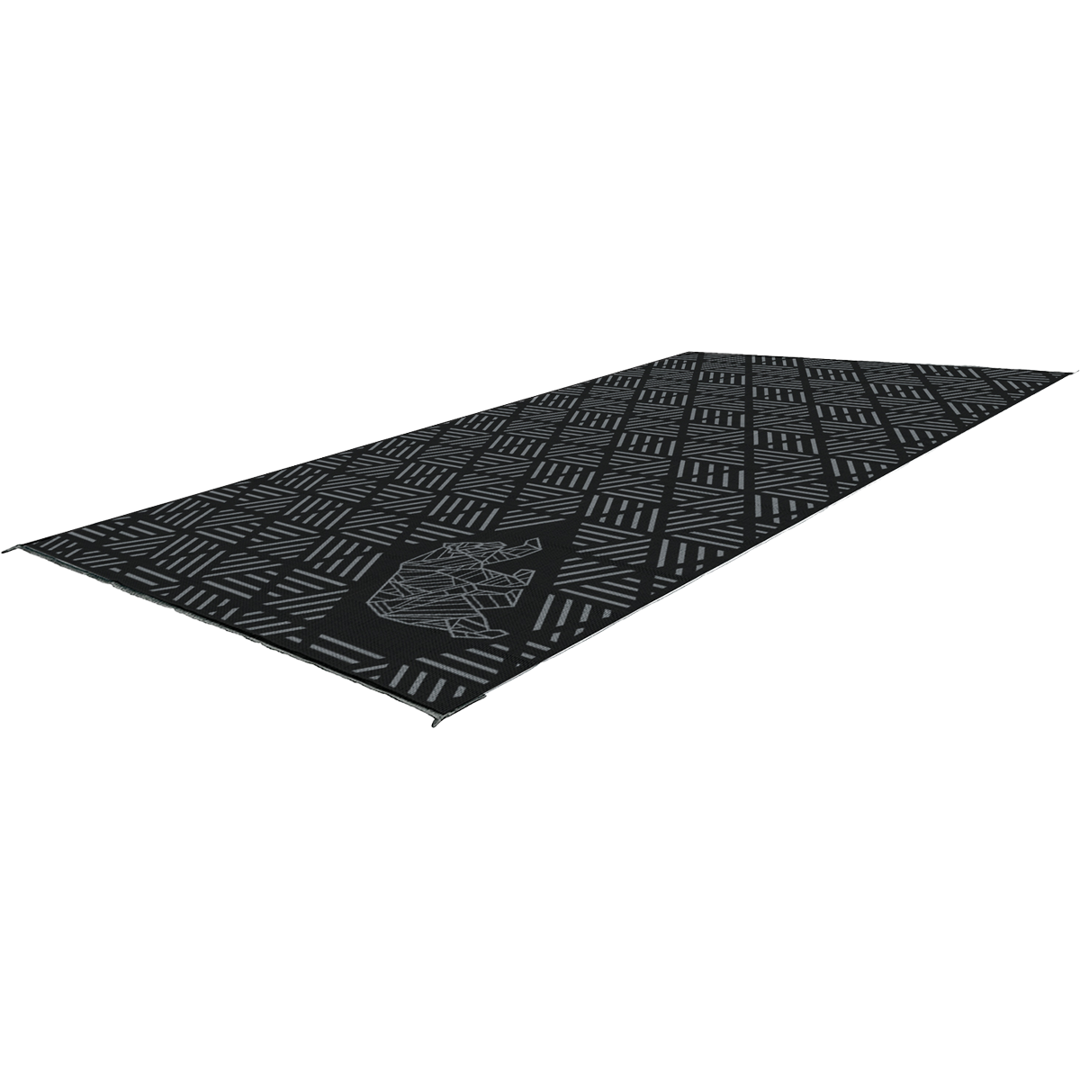 Striped Peaks Outdoor Mat - 18x9 alternate view