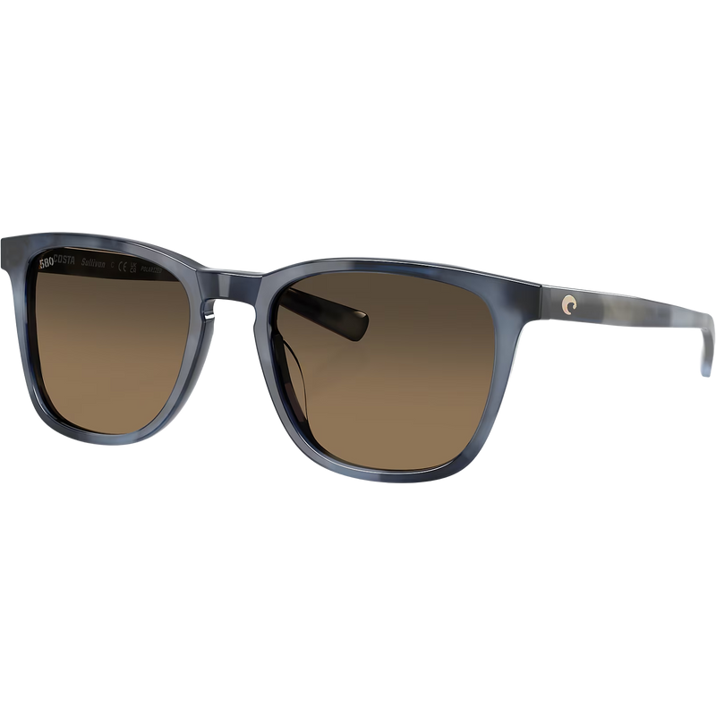 Sullivan, Costa Del Mar Sullivan in Somos Blue Tortoise/Copper Gradient front left