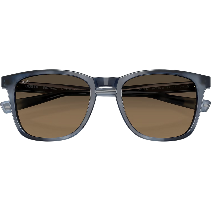 Sullivan, Costa Del Mar Sullivan in Somos Blue Tortoise/Copper Gradient front folded