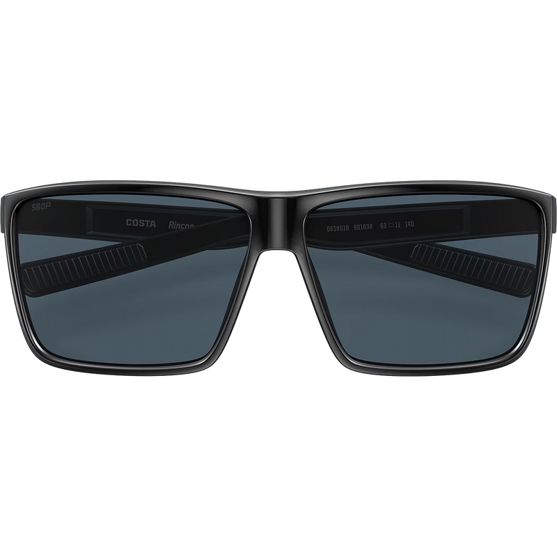 Rincon, Costa Del Mar Rincon in Matte Black/Gray front folded