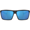 Matte Black/Blue Mirror