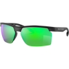 Matte Black/Green Reflex