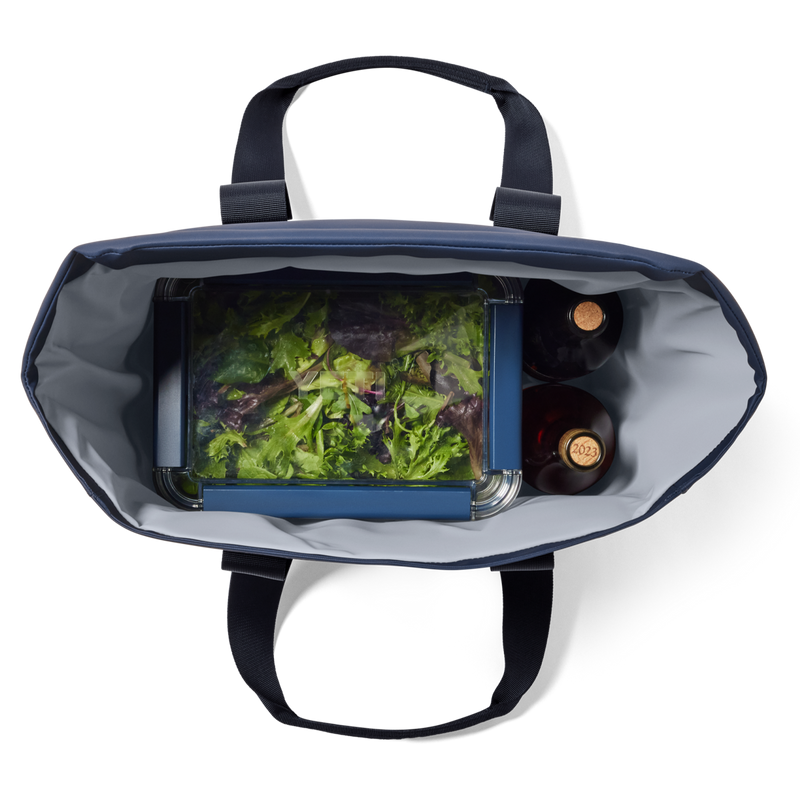 Daytrip 20L Insulated Tote Bag, Yeti Daytrip 20L Insulated Tote Bag in Navy top view