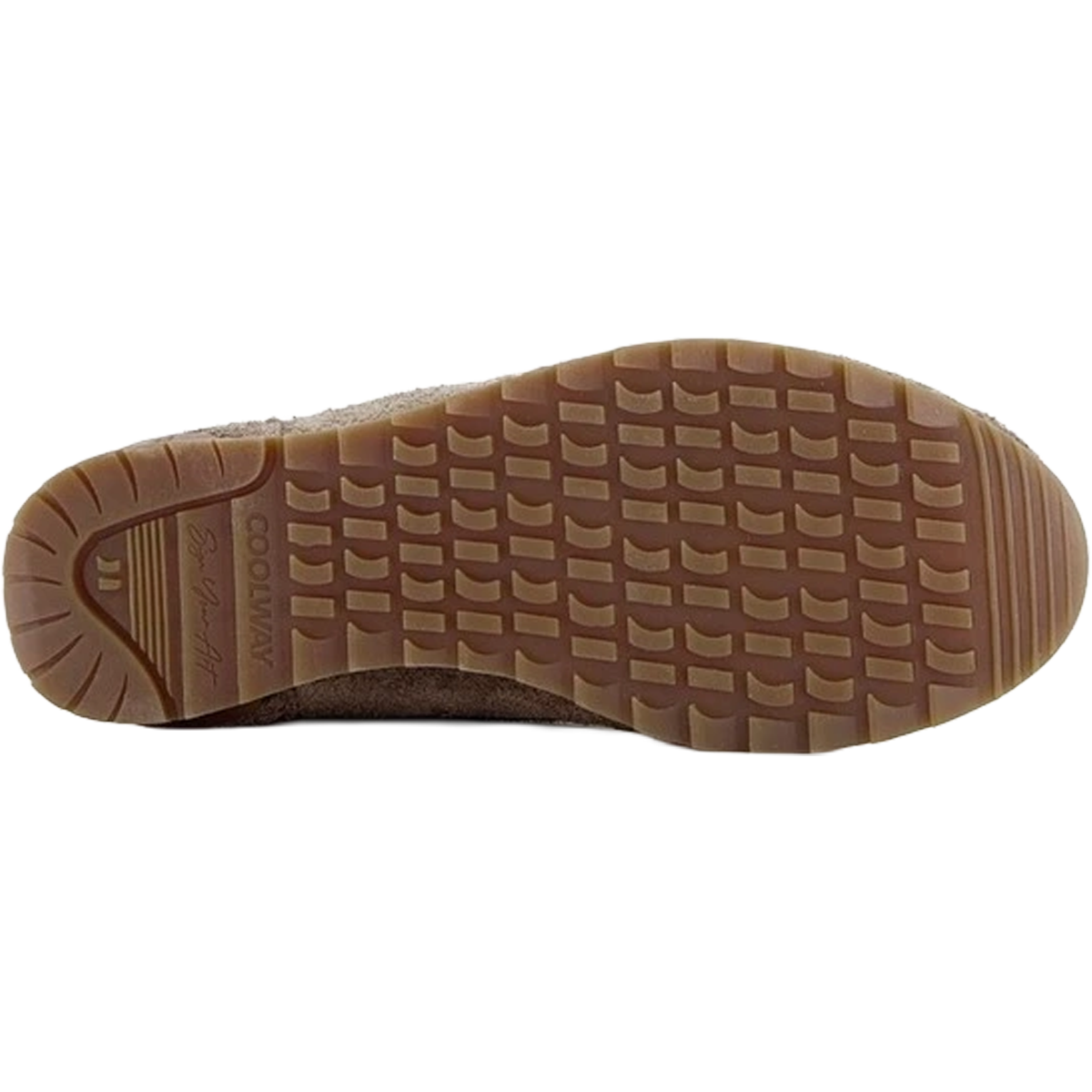 Coolway Women's Switzer in Taupe Soft bottom view with traction detail