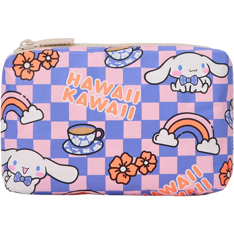 Aloha Collection Cinnamoroll Pouch Mini in White/Pink