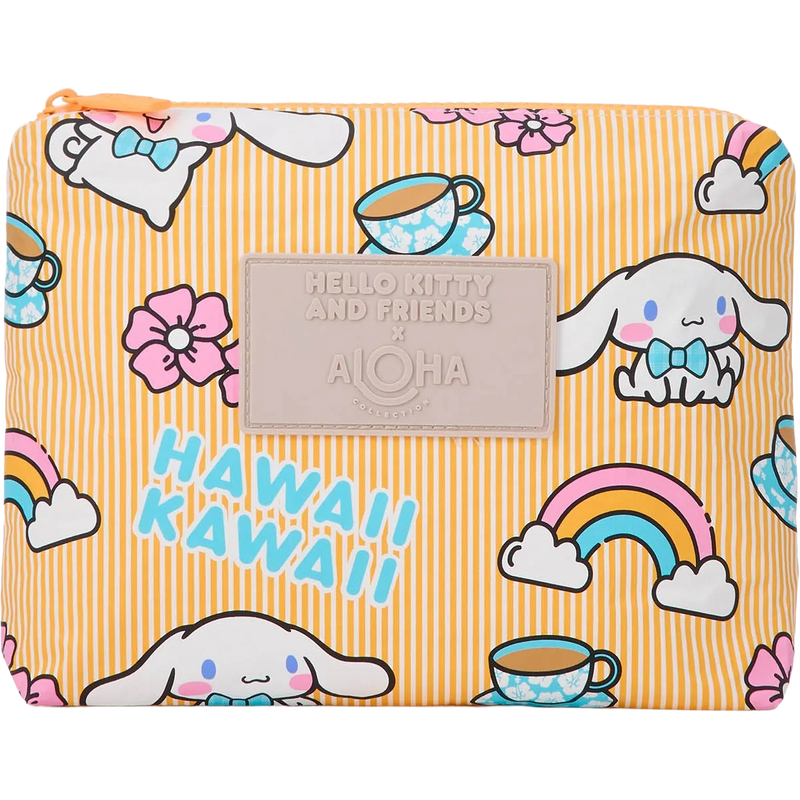 Aloha Collecition Cinnamoroll Stripes Small Pouch in Orange