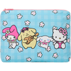 Aloha Collection Palaka Friends Mid Pouch in Blue Skies