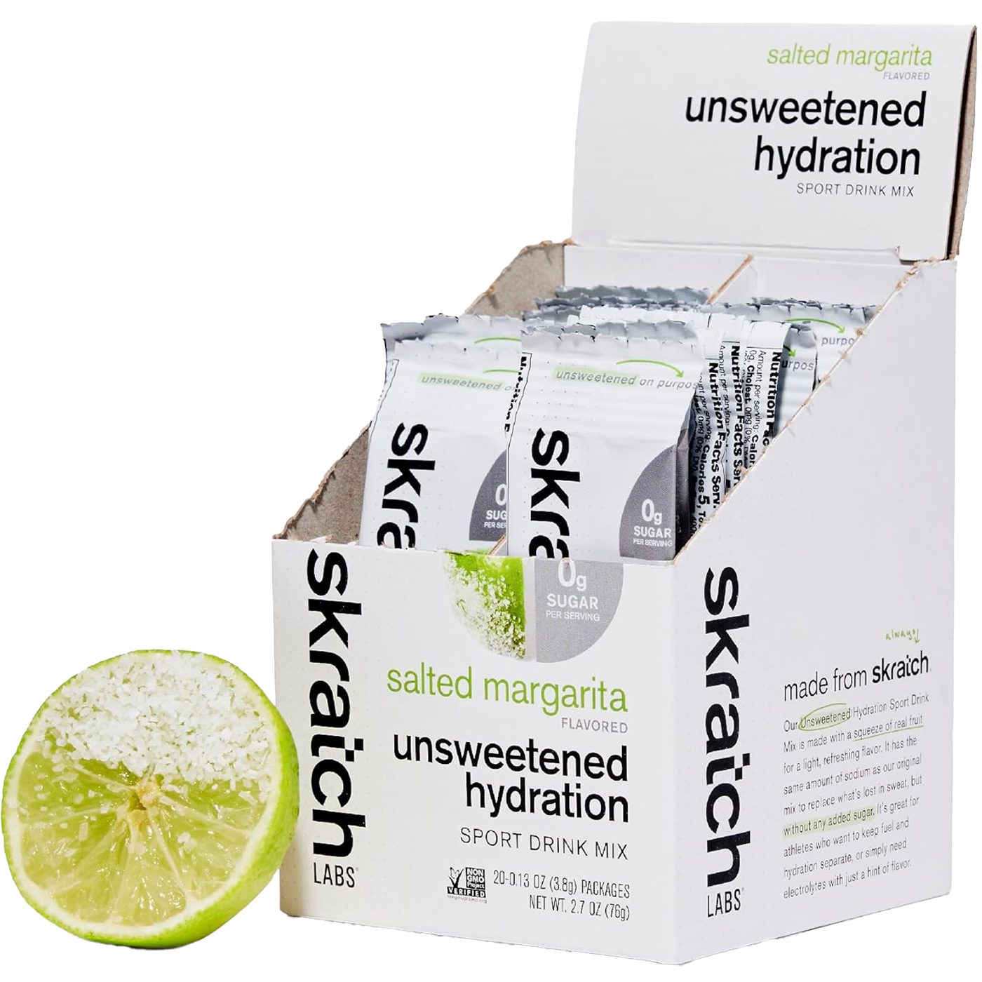 Unsweetened Hydration Sport Drink Mix (Single Serving) alternate view