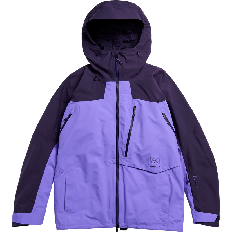 Burton Men's AK Cyclic Gore Tex 2L Jacket in Nightshade Purple/Purple Voltage
