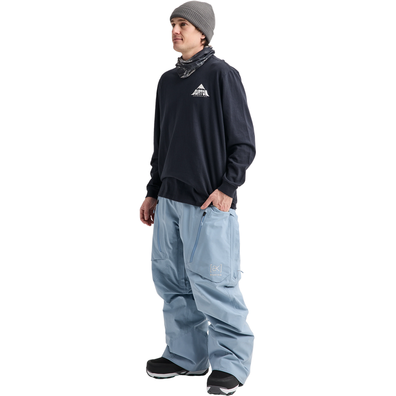 Burton Men's AK Swash Insulated Gore Tex 2L Pants Full View 3/4 Front