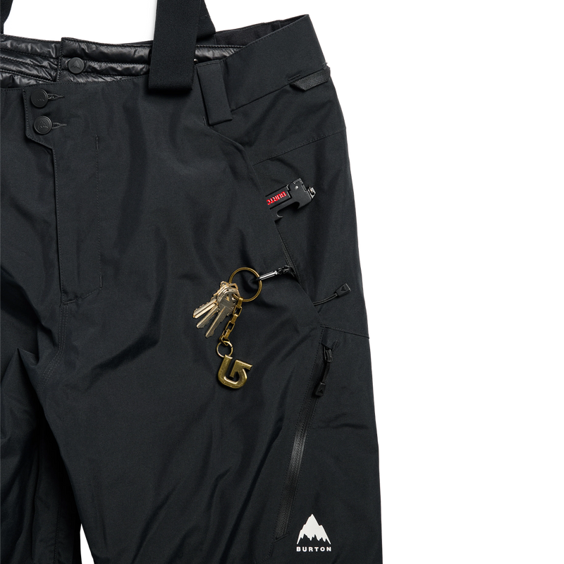 Men's Reserve 2L 3-in-1 Pant, Burton Reserve 2L 3in1 Pant in True Black with pocket detail