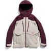 Burton Women's AK Swash Insltd Gore Tex 2L Jacket in Rum Raisin/Chinchilla Grey