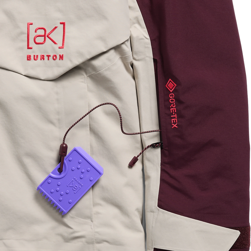 Burton Women's AK Swash Insltd Gore Tex 2L Jacket Sleeve Pocket